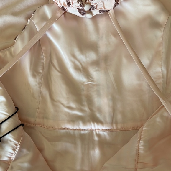 Light pink formal dress with sequence - Picture 6 of 7